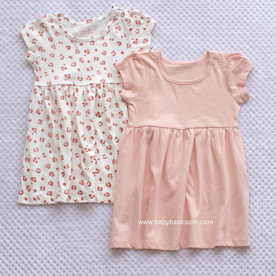2 pack dress 3-6m