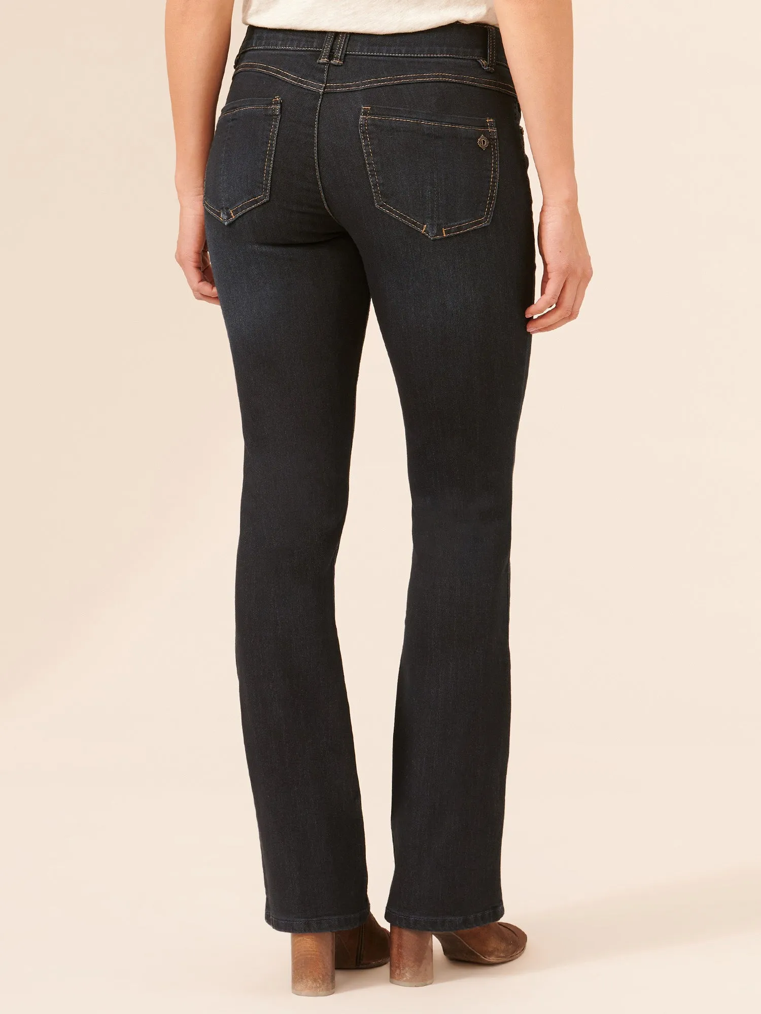 34" "Ab"solution® Indigo Itty Bitty Bootcut Tall Jeans