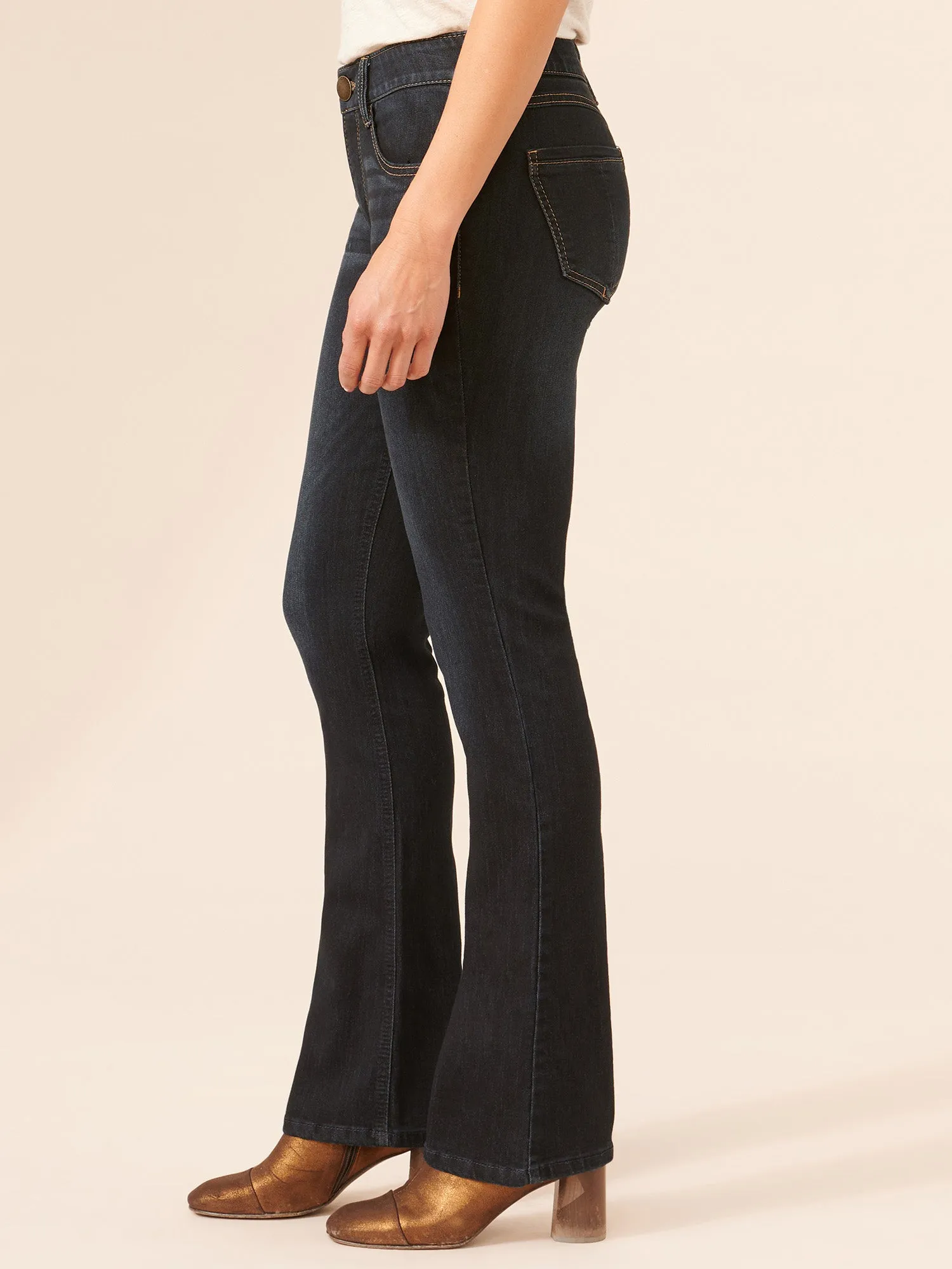 34" "Ab"solution® Indigo Itty Bitty Bootcut Tall Jeans