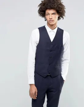 Feraud Heritage Premium Wool Birdseye Vest