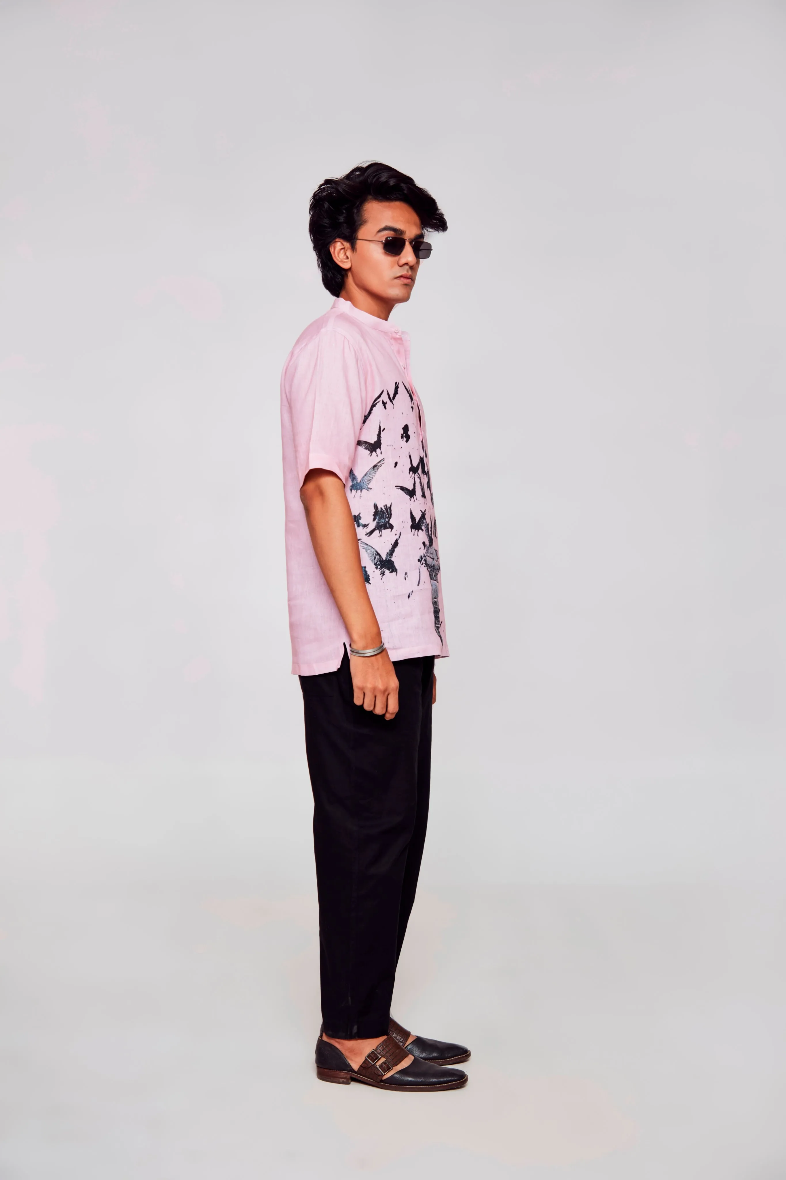 Fingers on Fire : Embrace the Art of Lightning Fast Typing - Pure Linen Short Sleeve Kurta