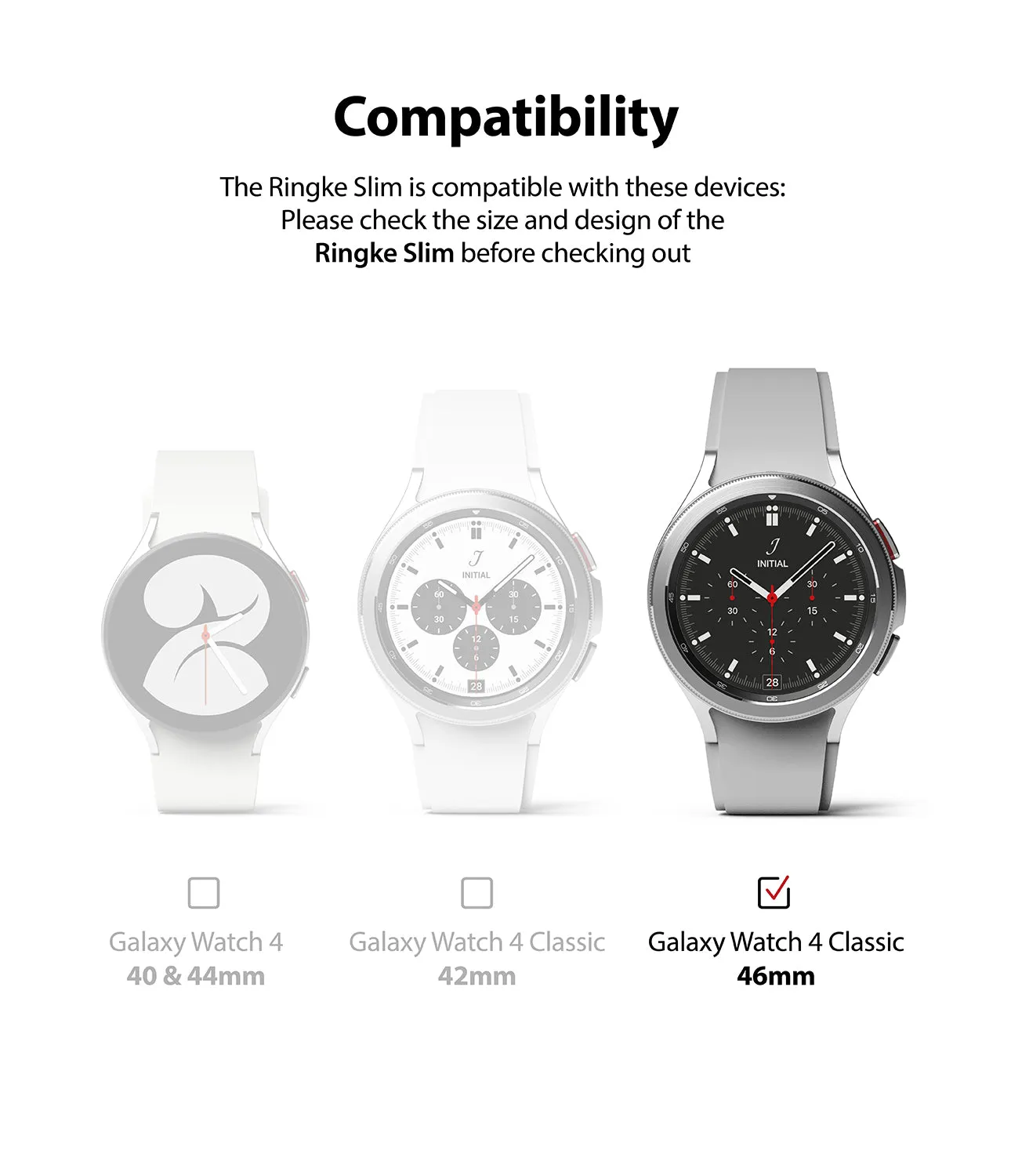 Galaxy Watch 4 Classic 46mm Case | Slim