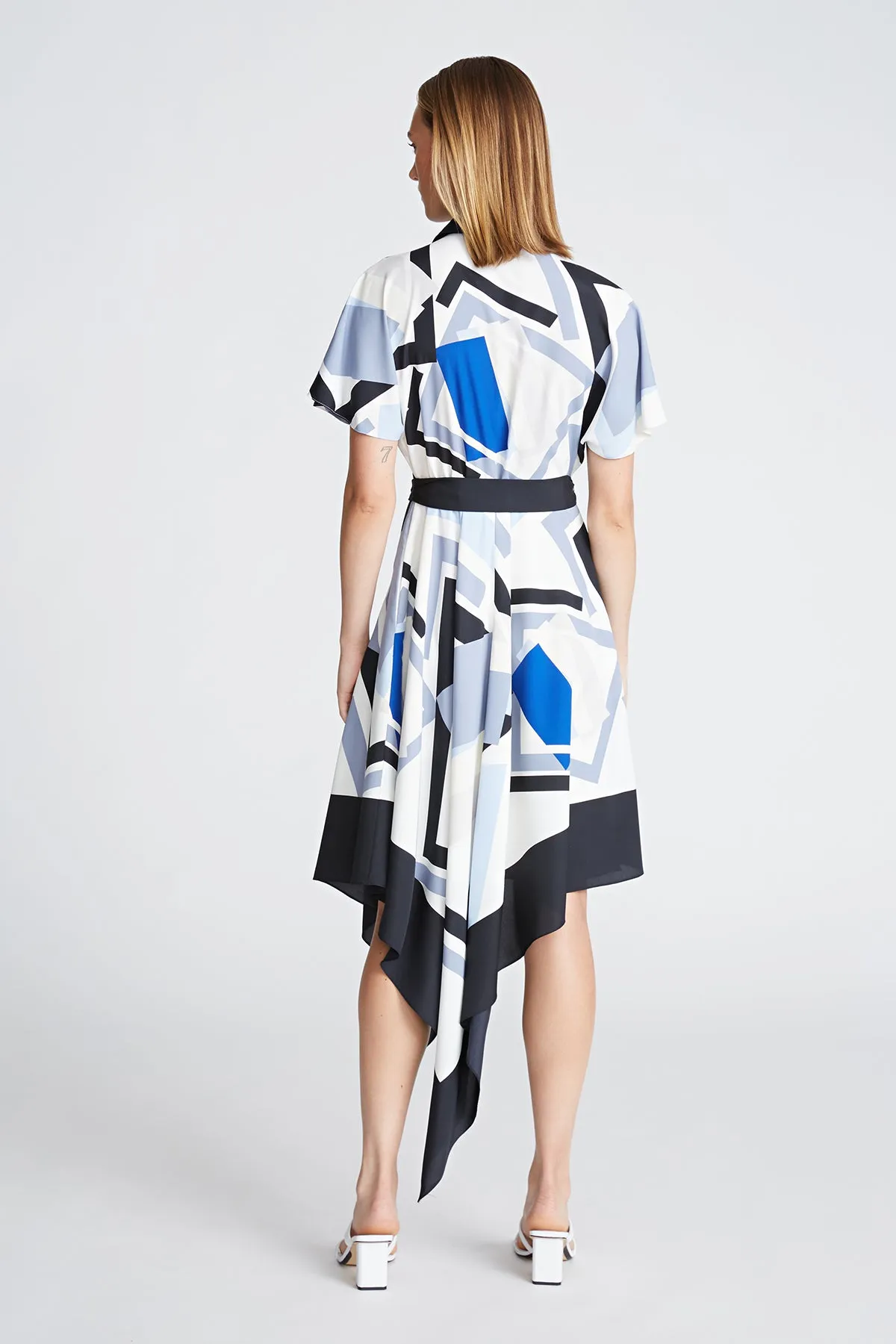 Hadley Dress In Crepe De Chine