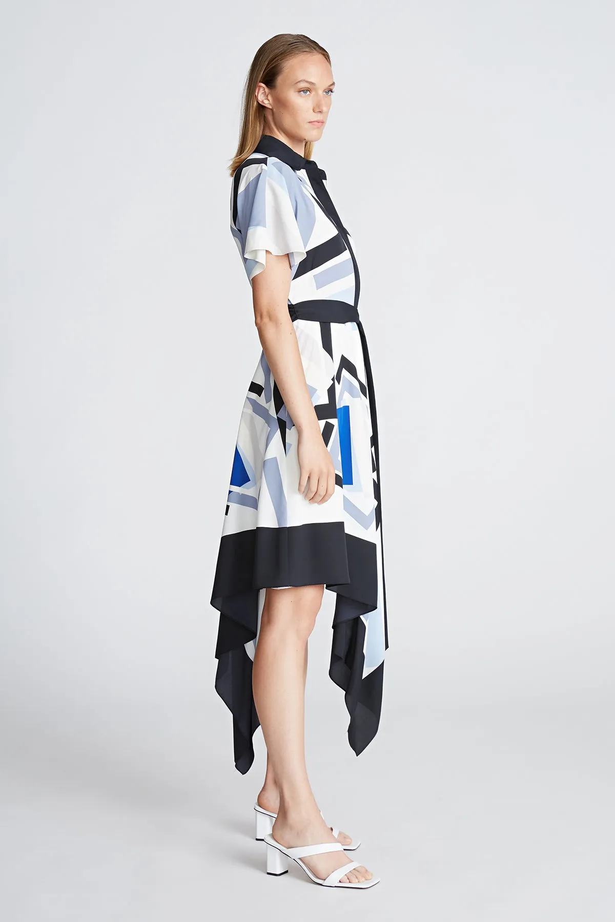 Hadley Dress In Crepe De Chine