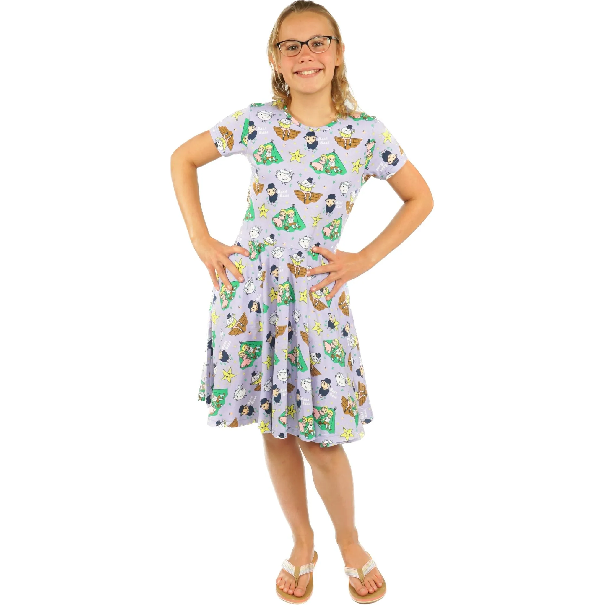 Nursery Rhymes Kids Twirl Dress [FINAL SALE]