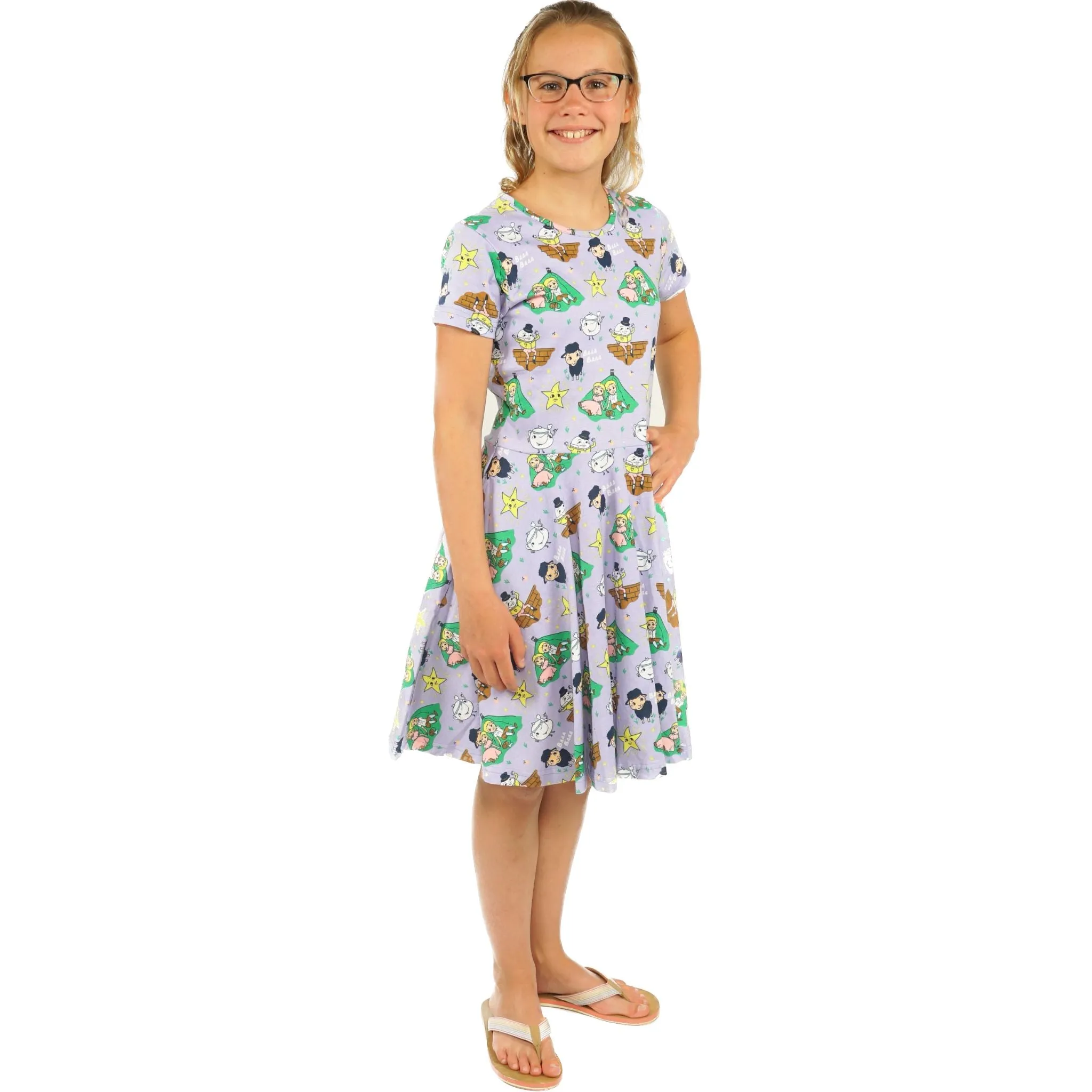 Nursery Rhymes Kids Twirl Dress [FINAL SALE]