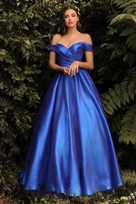 Off Shoulder Ball Gown