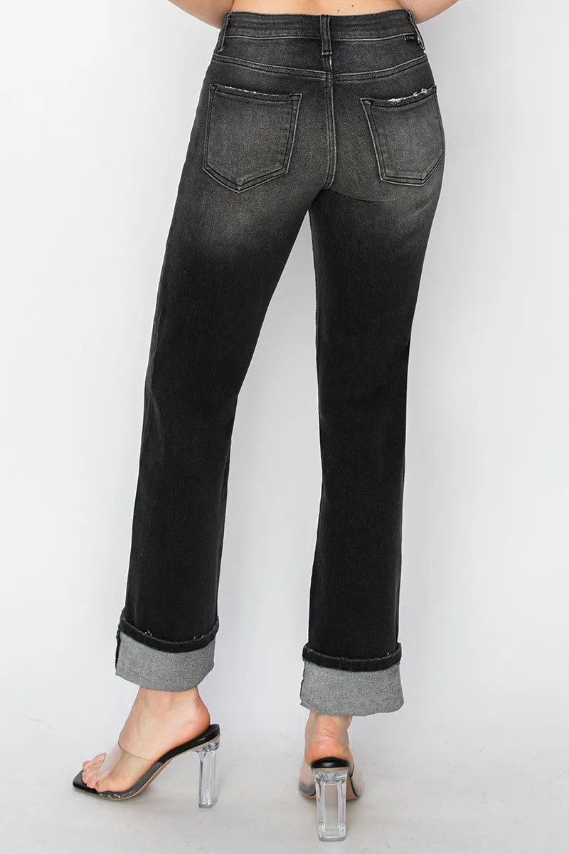 Turn Up Cuff Jeans