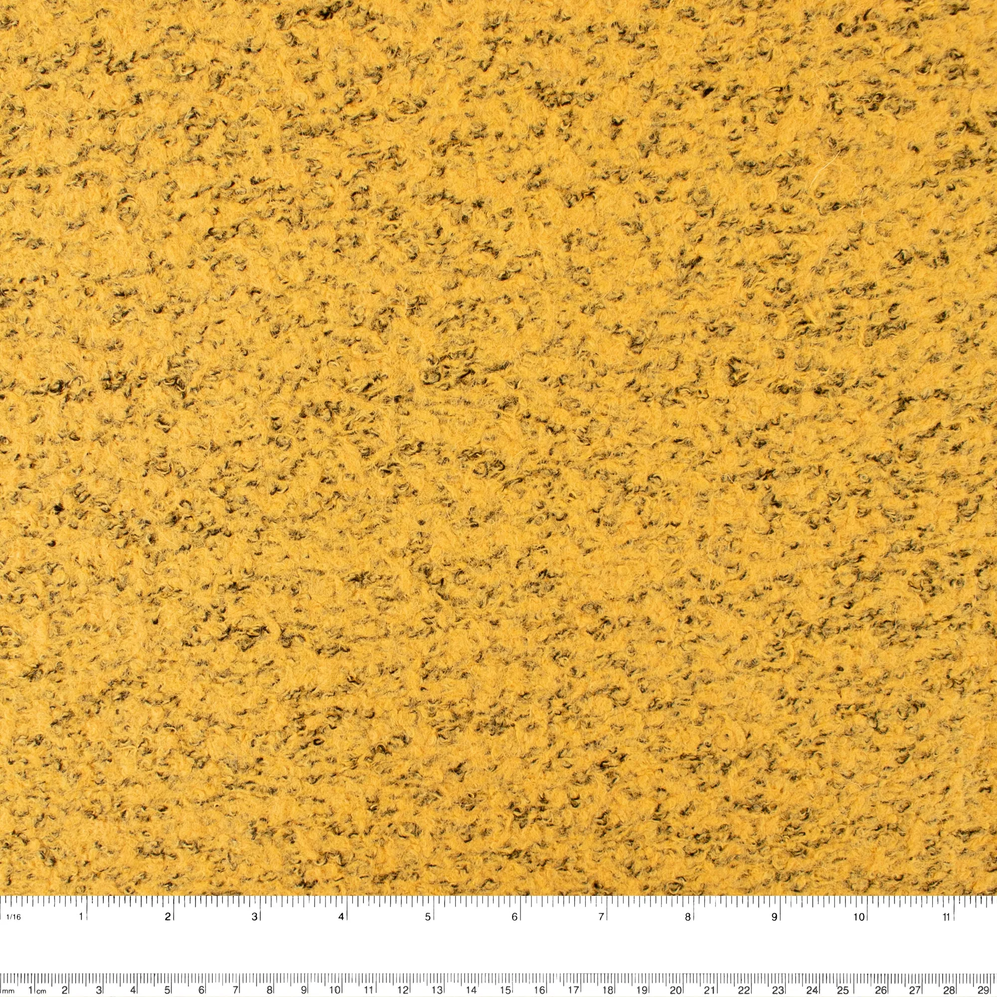 Two-tone bouclé - SCARLETT - Dark goldenrod