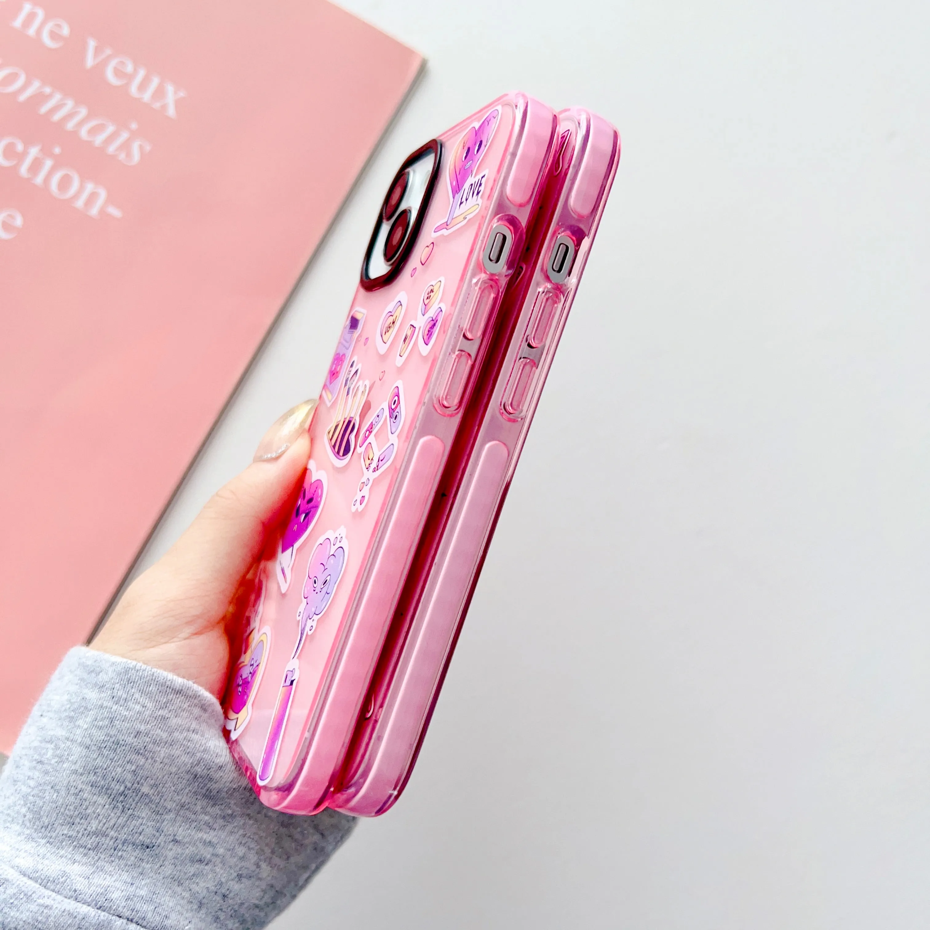 UGH! Love Designer Impact Proof Silicon Phone Case for iPhone